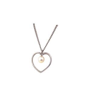 Mikimoto Estate Akoya Pearl Necklace 16" Sterling Silver M431